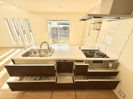 �L�b�`���@�������Ƒ����J��[�߂�A������̂���L�b�`��