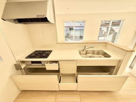 �L�b�`���@�������Ƒ����J��[�߂�A������̂���L�b�`��