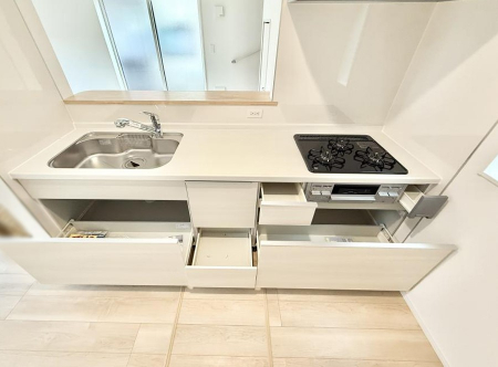 �L�b�`���@�������Ƒ����J��[�߂�A������̂���L�b�`��