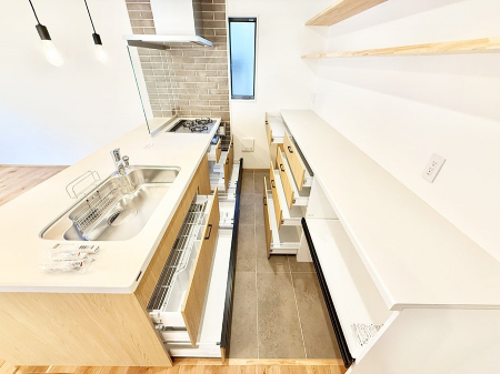 �L�b�`���@�������Ƒ����J��[�߂�A������̂���L�b�`��