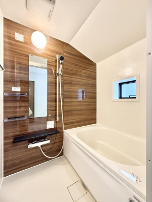 �����@�����������������F�����̕ǖʁA������芰����o�X���[��