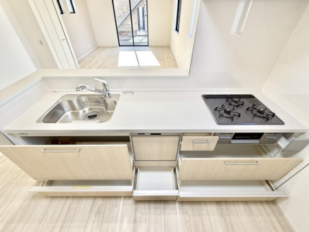 �L�b�`���@�������Ƒ����J��[�߂�A������̂���L�b�`��