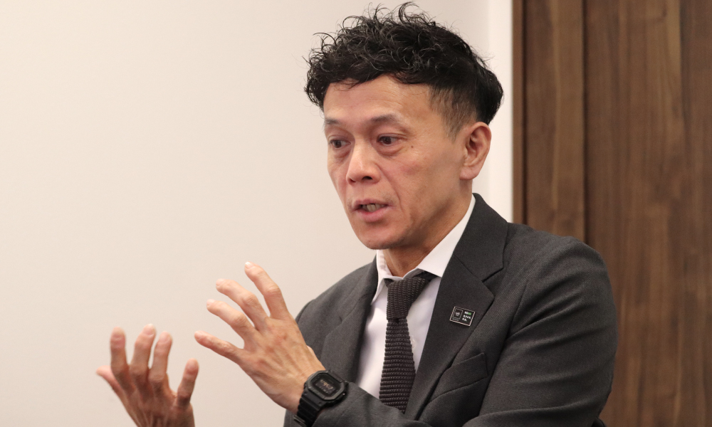 「1%の可能性も諦めない」という信念について、エピソードを語る川名代表