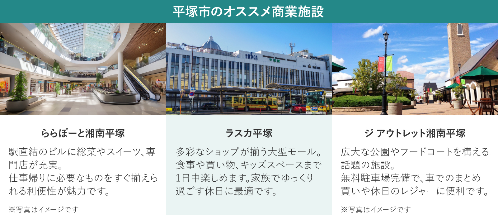 平塚市のオススメ商業施設